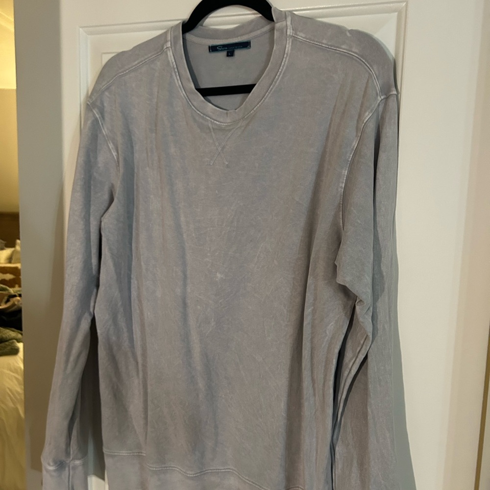 Men's Crewneck Sweater - Gray
